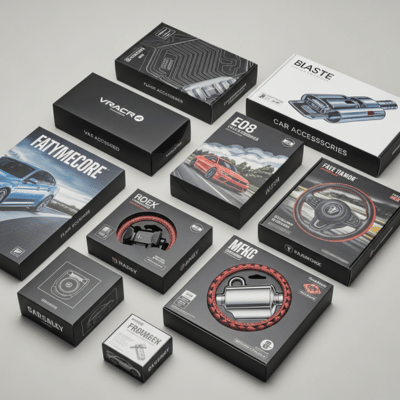 custom car accessories packaging