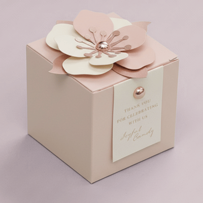 custom wedding box packaging